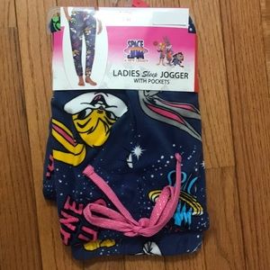 Space Jam A New Legacy Ladies Sleep Joggers Smal